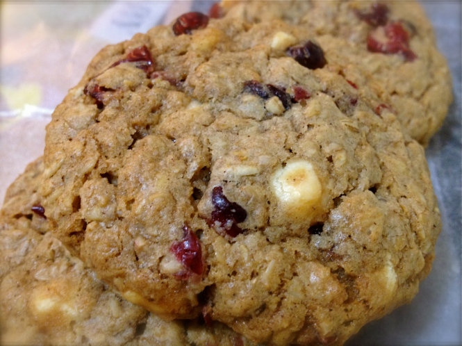 oat cranberry cookie